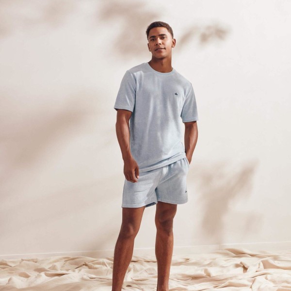 T-Shirt für Herren "Philip Uni" (Blue Fog) von Essenza