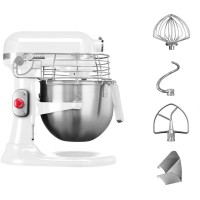 KitchenAid "Professional"  Küchenmaschine mit Schüsselheber (Weiß) 6,9 L