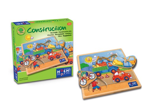 Knopfpuzzle "Construction" von HUCH! Knopfpuzzle "Construction" von HUCH!