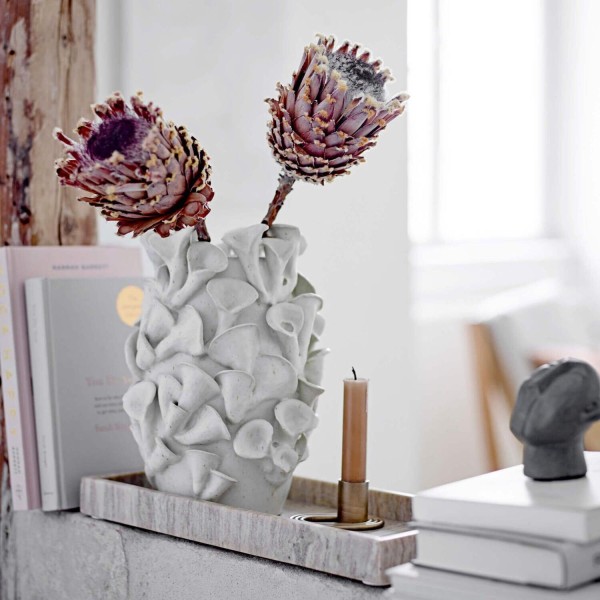 Bloomingville Vase "Junes" (Grau) 