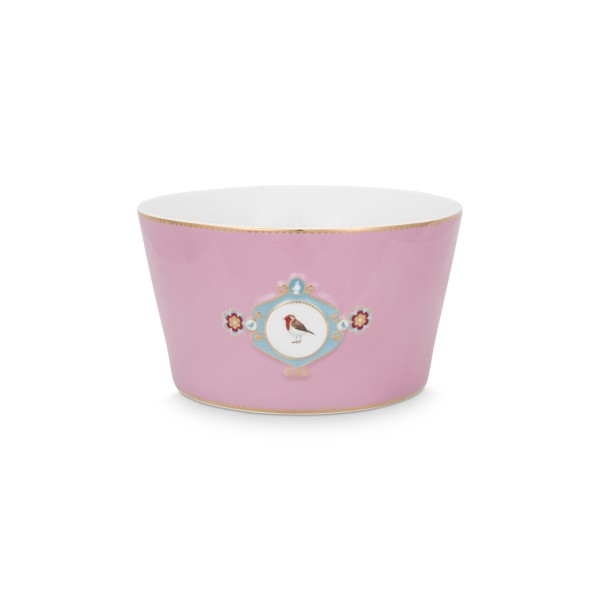 Pip Studio Schale "Love Birds - Medallion" - 20 cm (Pink)