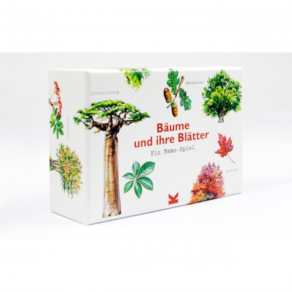 Memo-Spiel "Bäume und ihre Blätter" von Laurence King