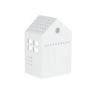 Lichtstübchen "Lichtschimmer" - 6x5x9,5 cm (Weiß) von räder Design