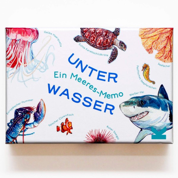 Memo-Spiel "Unter Wasser - Ein Meeres Memo" von Laurence King