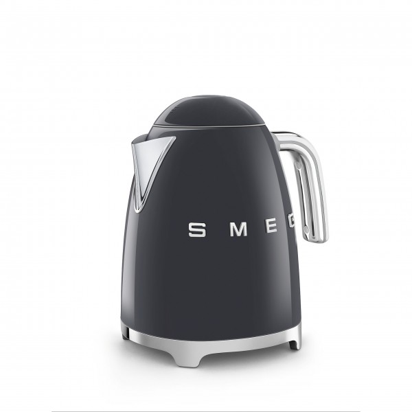 smeg Wasserkocher in der limitierten Farbe Anthrazit im 50's Retro Style