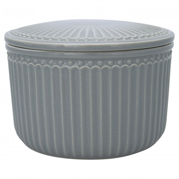 GreenGate Aufbewahrungsdose "Alice" - Klein (Grey)