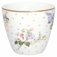 GreenGate Latte Cup "Asta" (White)