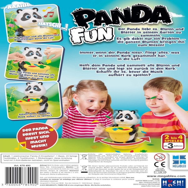 Familienspiel Panda Fun von Megableu