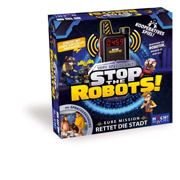 Kinderspiel Stop the Robots! von HUCH!