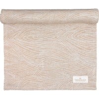 GreenGate Baumwoll-Tischläufer "Wilja" - 140x45 cm (Beige)