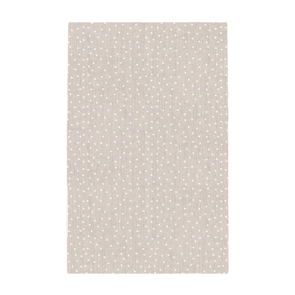 Geschirrtücher aus Leinen "Punkte" im 2er-Set - 70x45 cm (Natur) von Eulenschnitt