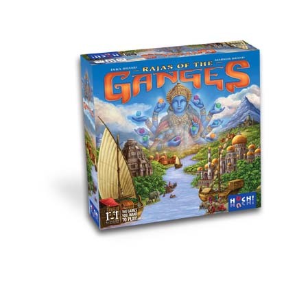 Gesellschaftsspiel "Rajas of the Ganges" von HUCH!
