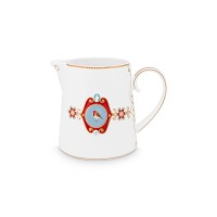 Pip Studio Kanne "Love Birds - Medallion" - 900 ml (Weiß)