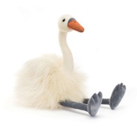 Jellycat Kuscheltier Schwan "Evelyn" - 47 cm (Weiß) 