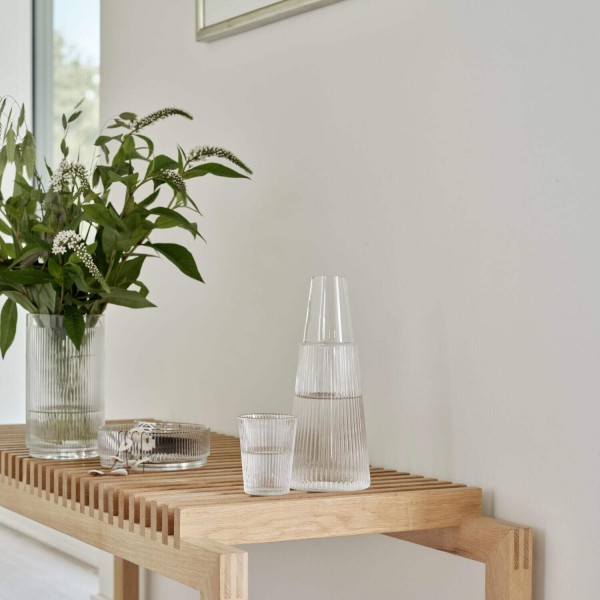 Stelton Weinkühler/Blumenvase "Pilastro" (Transparent)