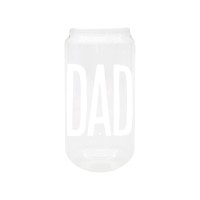 Trinkglas hoch "Dad" von Eulenschnitt