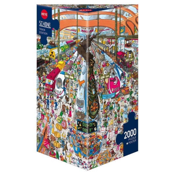 Puzzle "Train Station" von HEYE