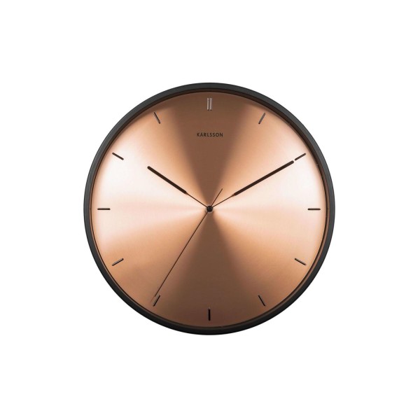 Wanduhr "Finesse" (Kupfer) von Karlsson by Present Time