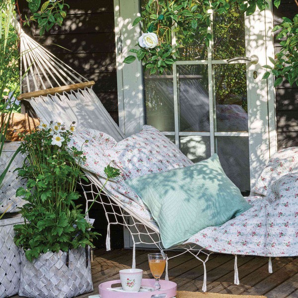 Greengate Stoffserviette mit Spitze "Sinja" (White)