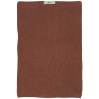 Ib Laursen Handtuch gestrickt  "Mynte" -  (Braun)