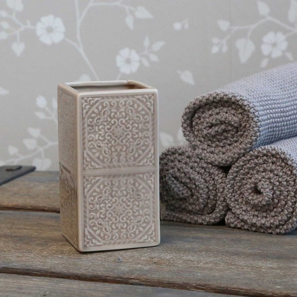 Zahnputzbecher (Creme) von Chic Antique