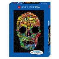 Puzzle "Doodle Skull" von HEYE