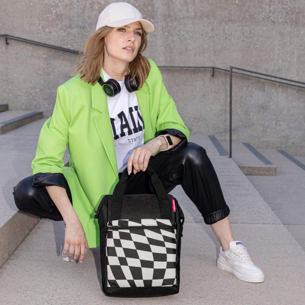 Reisenthel Rucksack/Allrounder R "Op-Art" (Schwarz/Weiß)