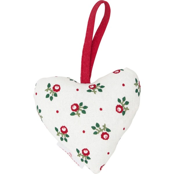 GreenGate Dekoanhänger Herz im 2er-Set "Abi Petit" (White)