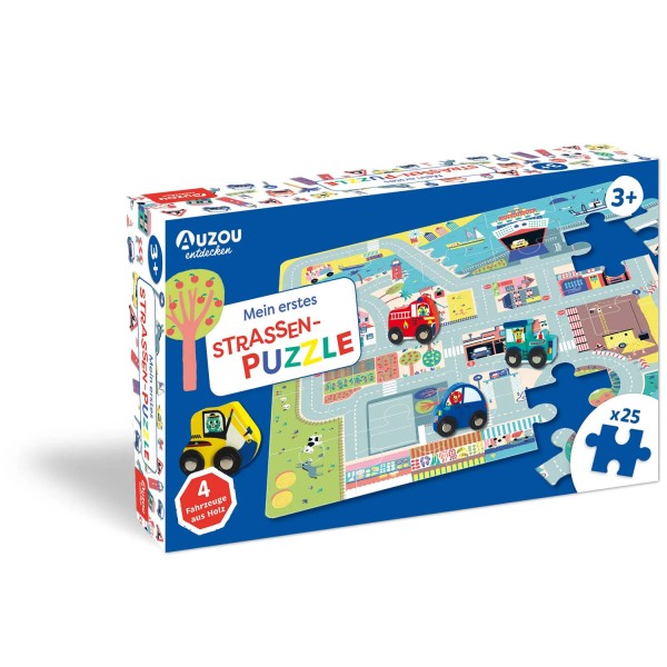 Puzzle Mein erstes Straßenpuzzle von AUZOU