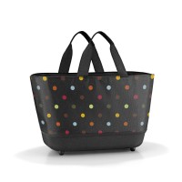 Reisenthel Einkaufstasche/Shoppingbasket "Dots" (Schwarz/Bunt)