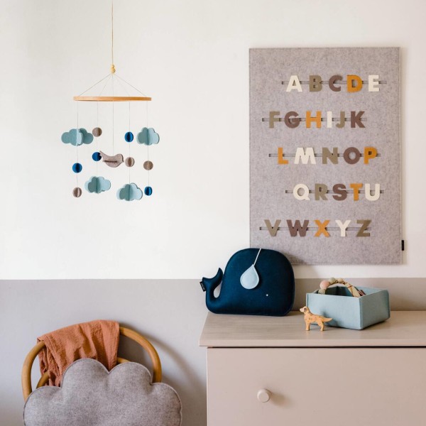 Mobile "Wolke" (Blau) von HEY-SIGN