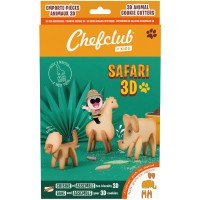 Keksausstecher-Set "3D Safari" von Chefclub Kids