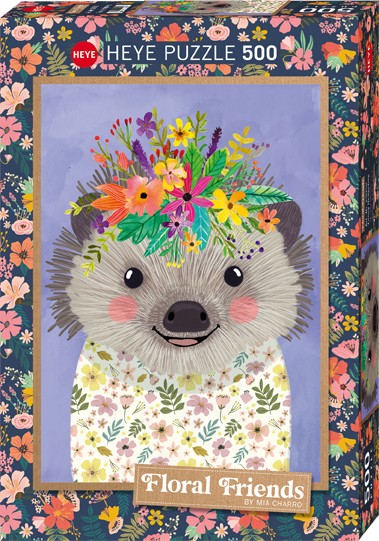 Puzzle Funny Hedgehog Standard 500 Pieces