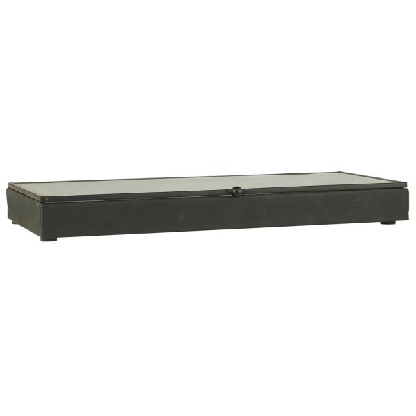 Ib Laursen Glasbox mit Deckel "Nova" (Schwarz)