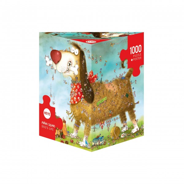 Puzzle "Dog's Life, Degano" - 1000 Teile von HEYE