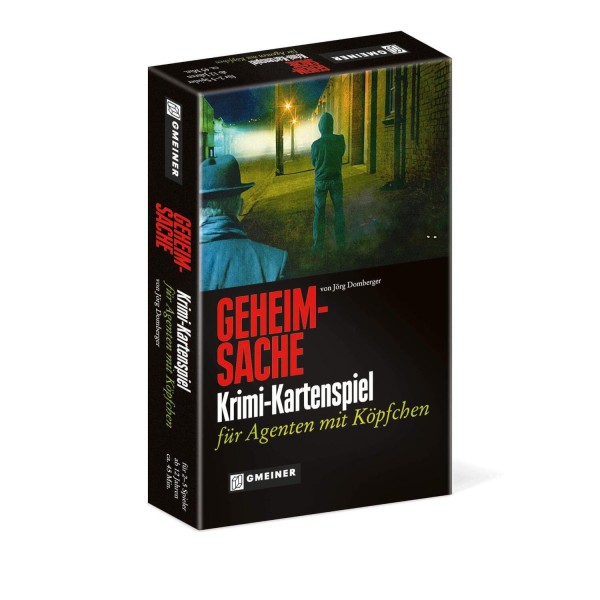 Krimi-Spiel "Geheimsache" von Gmeiner