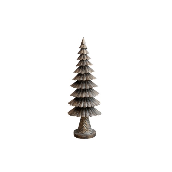 Deko Weihnachtsbaum - 132cm (Gold) von Chic Antique