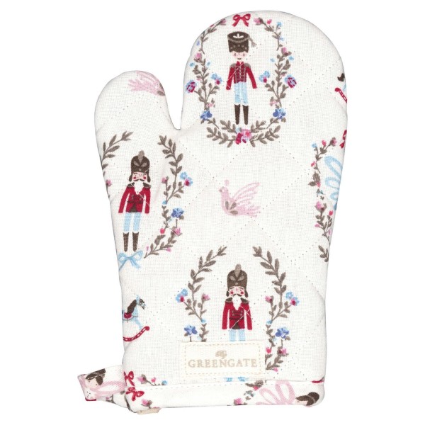 GreenGate Grillhandschuh für Kinder "Cindarella" - 13x21 cm (White)