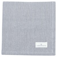 GreenGate Stoffserviette "Alicia" - 40x40 cm (Pale Grey)