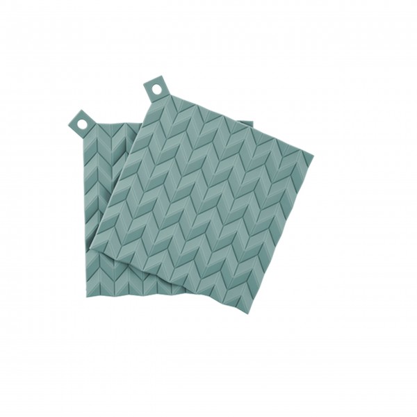 Stelton Rig-Tig Topflappen "Hold on" (Grau) im 2er-Set