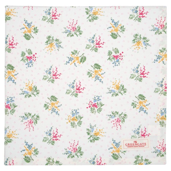 GreenGate Tischdecke "Mira" - 150x150cm (White)