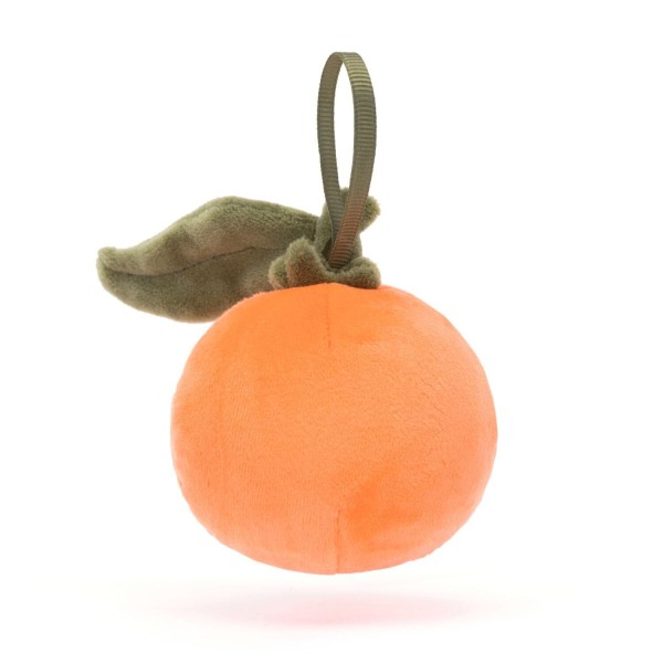 Jellycat Kuschelanhänger Klementine "Festive Folly" (Orange)