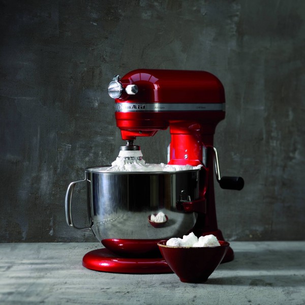 KitchenAid "Artisan" Küchenmaschine mit Schüsselheber (Liebesapfel Rot) 6,9L
