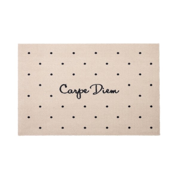 Fußmatte "Carpe Diem" (Creme) von Gift Company