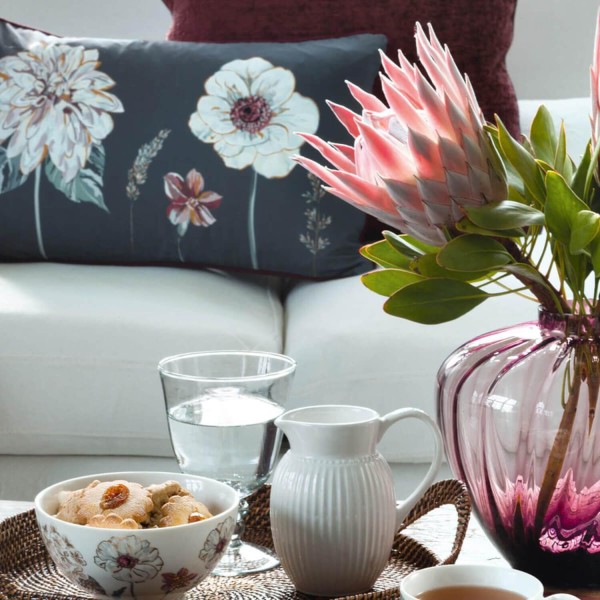 GreenGate Vase "Estella" - L (Plum)