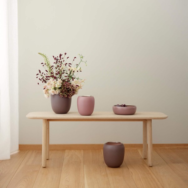 Stelton Vase "Ora" - Klein (Puder Hell)