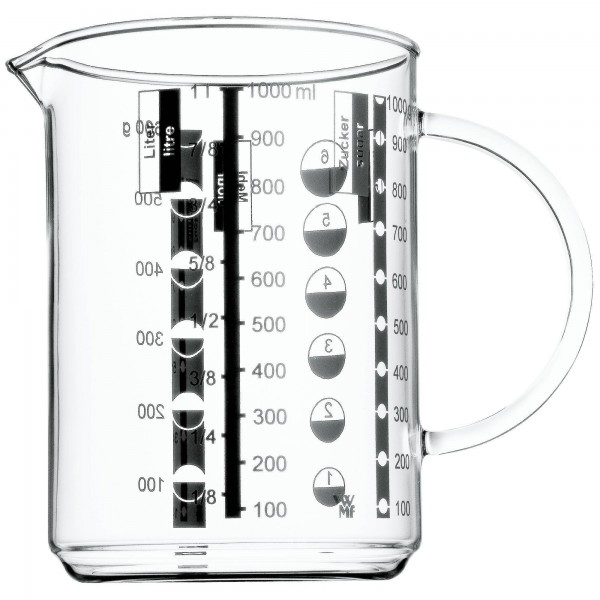 WMF Glas-Messbecher 1,0 l