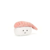 Jellycat Kuscheltier Sushi "Sassy Nigiri" (Weiß, Apricot)