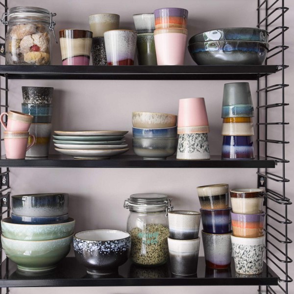 Kaffeetasse ohne Henkel "70s ceramics" (Hail) von HKliving