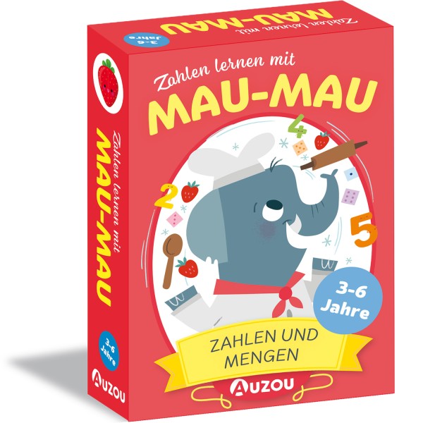 Kartenspiel Zahlen lernen mit Mau-Mau von AUZOU